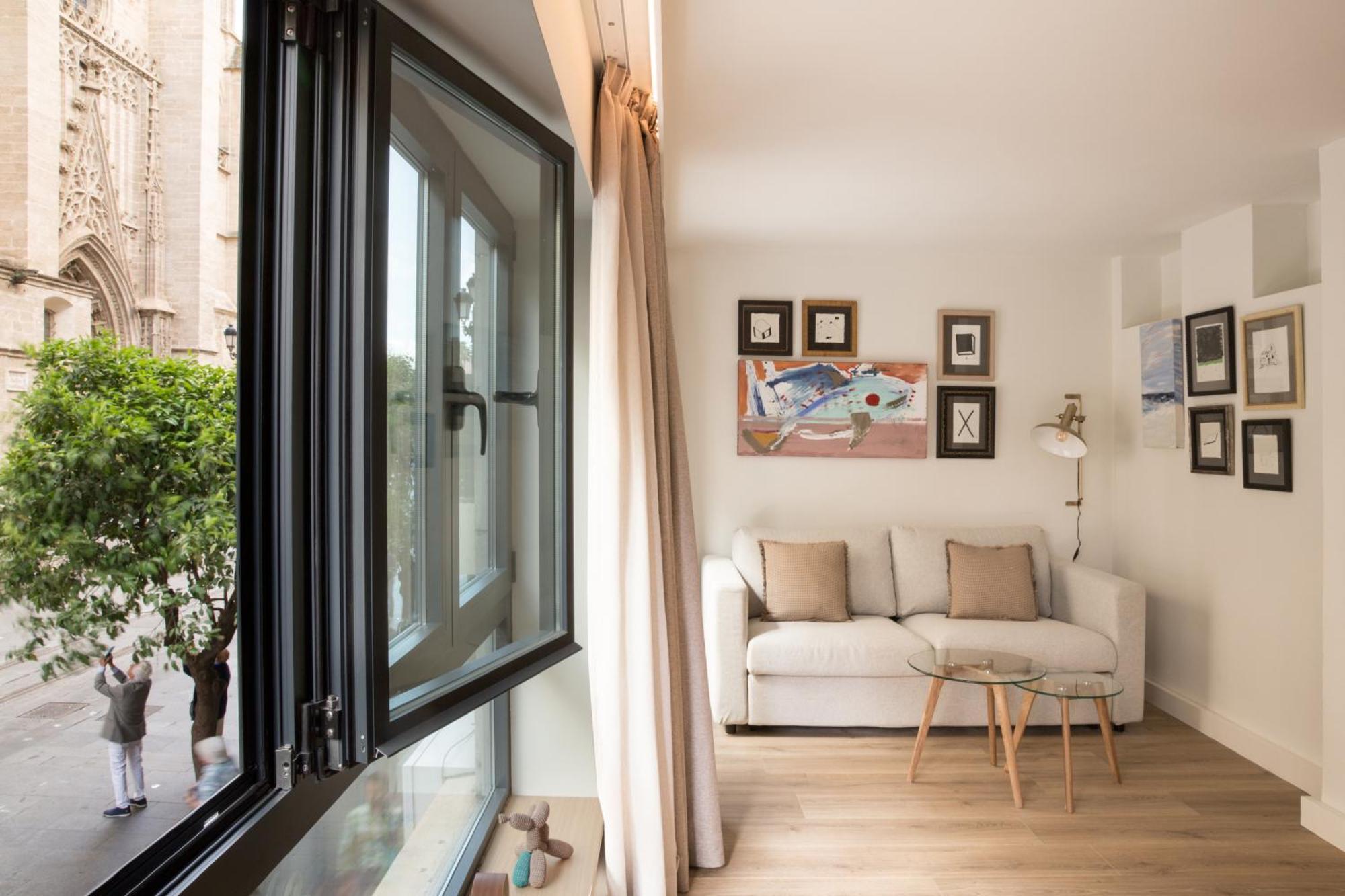 Puerta Catedral Suites Sevilla Rom bilde